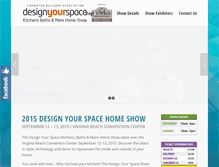 Tablet Screenshot of designyourspace.com